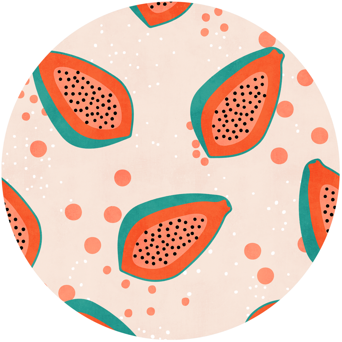 Pencil Case Small Papaya